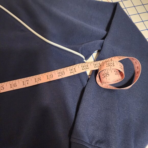 Spanx Airpique Crewneck Sweatshirt NWOT Navy XL - Picture 5 of 12